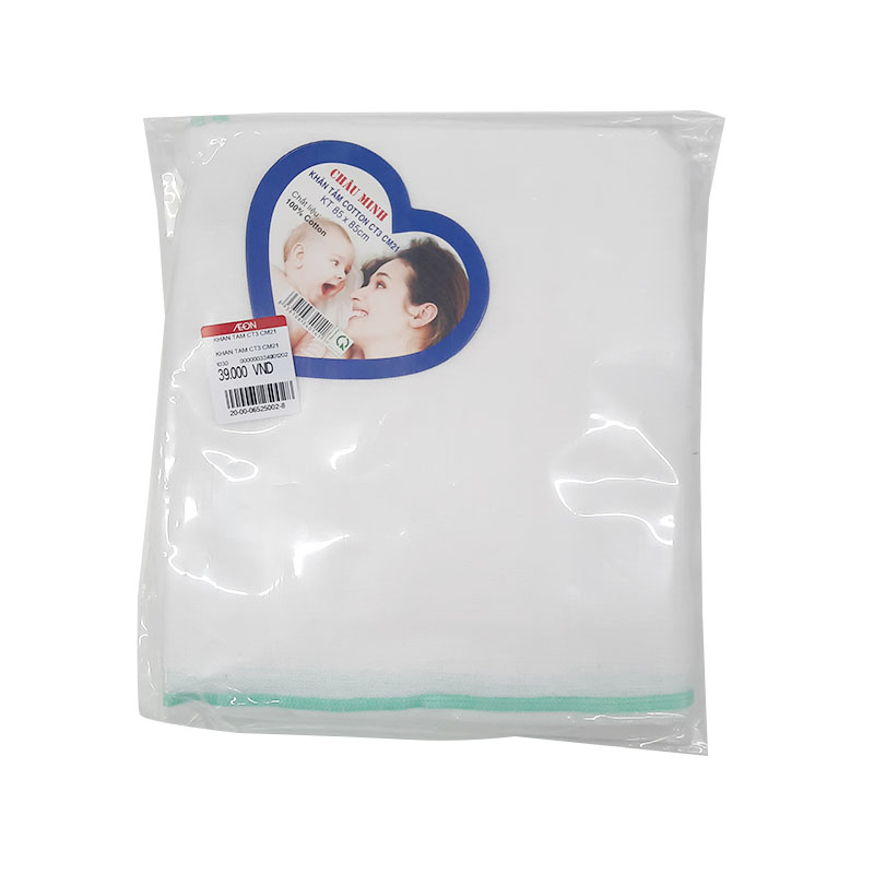 Khăn Tắm Cotton Châu Minh Ct3 Cm2 185 X 85 Cm