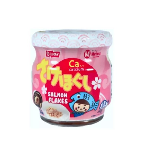 Thực Phẩm Bổ Sung - Ruốc Cá Hồi Ít Muối Meiwa 50G