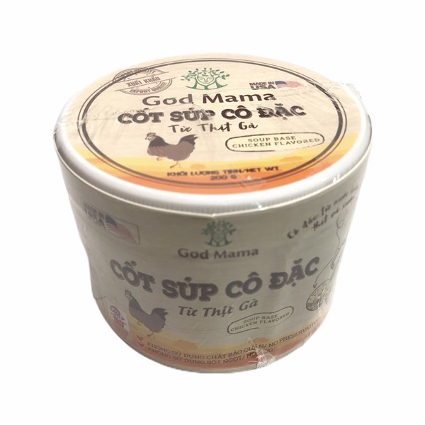 Cốt Súp Cô Đặc God Mama Thịt Gà 200G