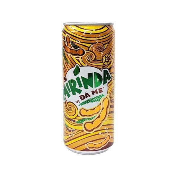 Nước Ngọt Mirinda Đá Me Sleek 330Ml