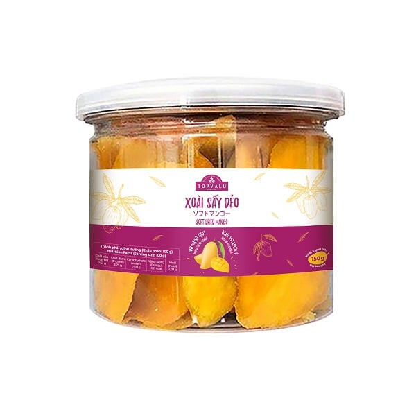 Xoài Sấy Dẻo Aeon Topvalu 150G