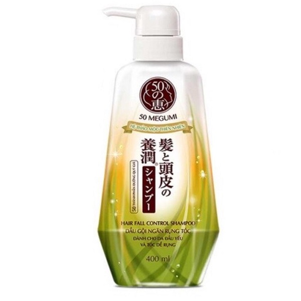 Dầu Gội Ngăn Rụng Tóc 50 Megumi Hair Fall Control Shampoo 400Ml (Store 1001, 1003)