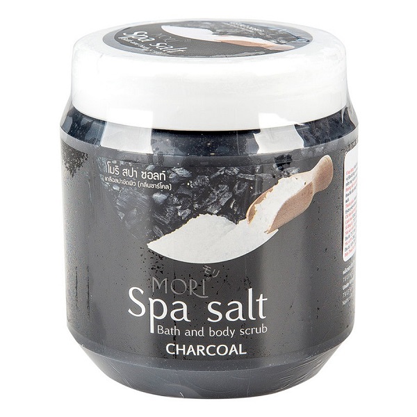 Muối Tắm Spa Than Hoạt Tính Mori Hũ 700Ml (5871, 5873)