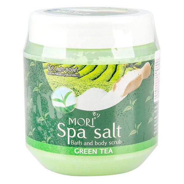 Muối Tắm Spa Trà Xanh Mori Hũ 700Ml (5871, 5873)
