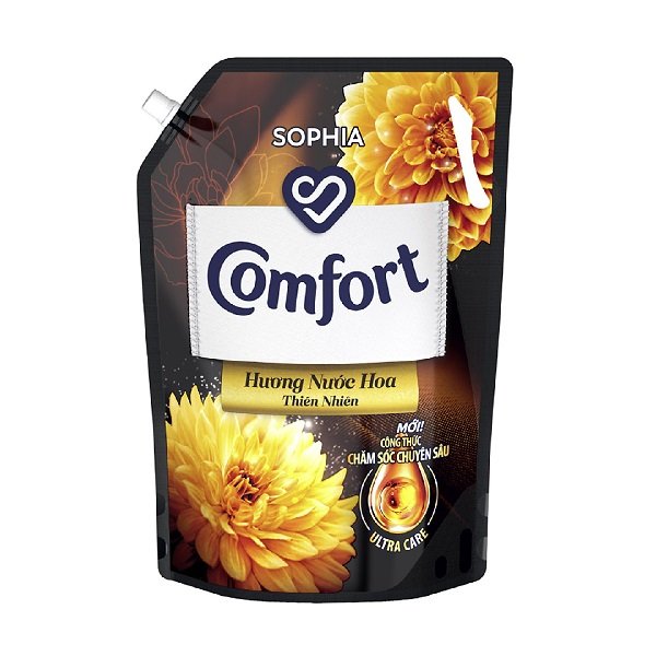 Nước Xả Vải Comfort Nước Hoa Thiên Nhiên Sofia Túi 1.8L