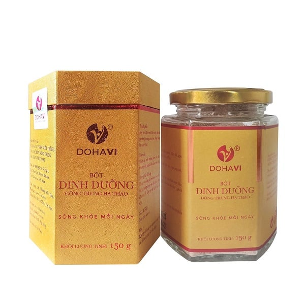 Bột Dinh Dưỡng Đông Trùng Hạ Thảo Dohavi 150G