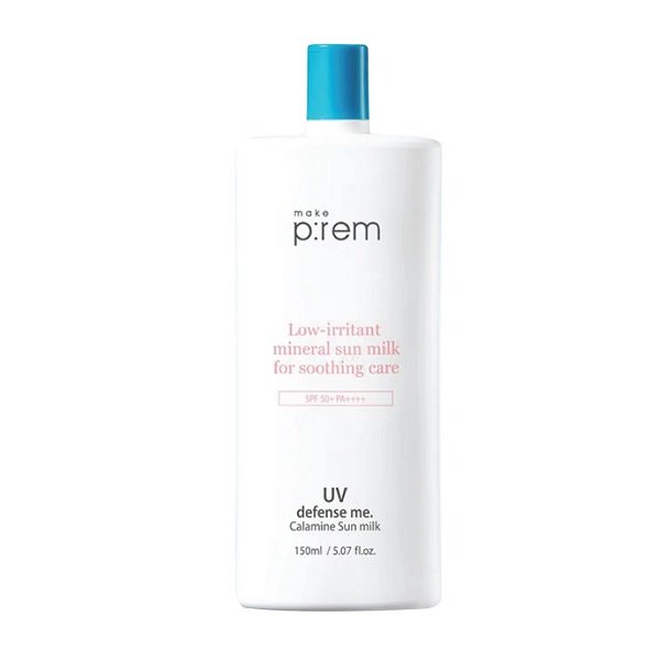 Sữa Chống Nắng Make P:rem Uv Defense Me. Calamine Sun Milk 150Ml