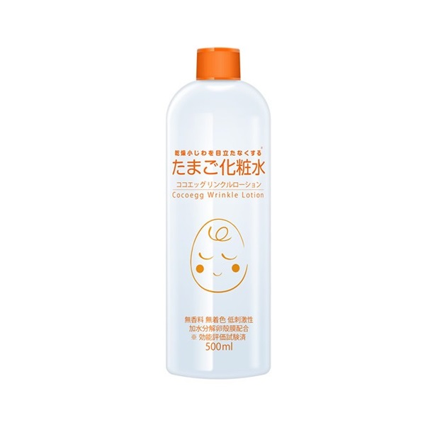 Nước Hoa Hồng Ngừa Nếp Nhăn Từ Vỏ Trứng Cocoegg Wrinkle Lotion 500Ml