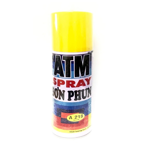Sơn Xịt Atm Thường A218 Vàng