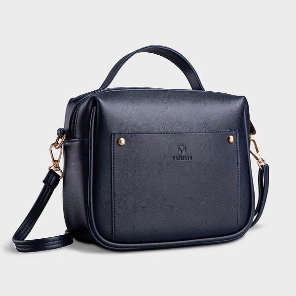 Túi Đeo Chéo Thời Trang Yuumy Màu Xanh Đen Yn81X (Store 5703)