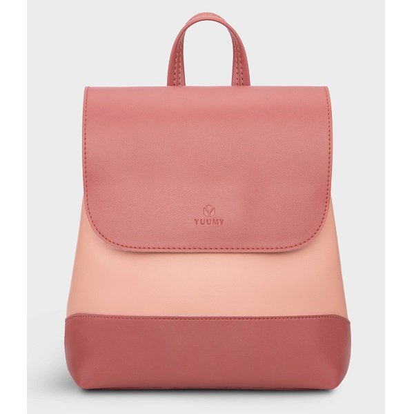 Balo Thời Trang Màu Hồng Ruốc Yuumy Yba21Hr (Store 5703)
