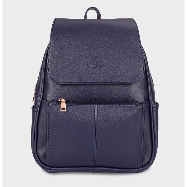 Balo Thời Trang Màu Xanh Đen Yuumy Yba9X (Store 5703)
