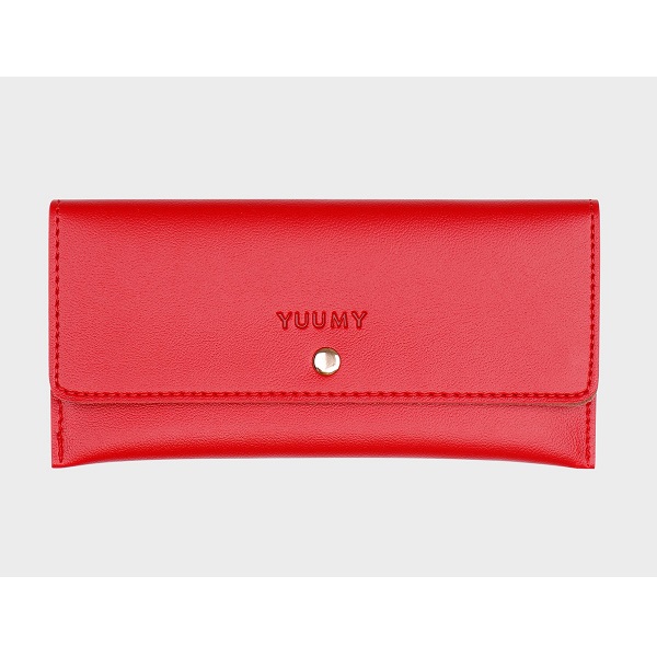 Ví Da Cầm Tay Thời Trang Yuumy Màu Đỏ Yv8Do (Store 5703)