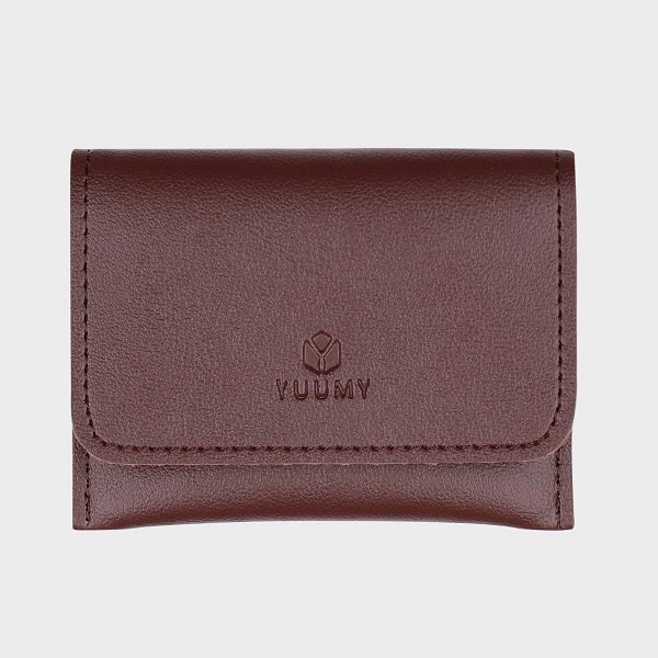 Ví Da Cầm Tay Thời Trang Yuumy Màu Nâu Yv12N (Store 5703)