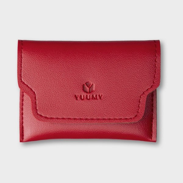 Ví Da Cầm Tay Thời Trang Yuumy Màu Đỏ Yv14Do (Store 5703)