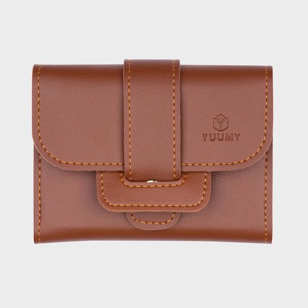 Ví Da Cầm Tay Thời Trang Yuumy Màu Bò Yv17B (Store 5703)