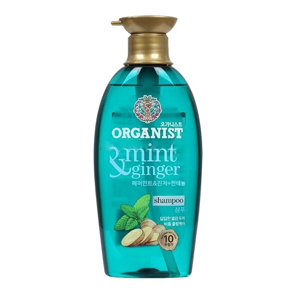Dầu Gội Tinh Dầu Gừng Và Bạc Hà Organist Peppermint & Ginger Cooling Care Shampoo 500Ml (1001, 1003)