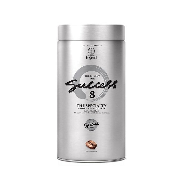 Cà Phê Hạt Mộc Trung Nguyên Legend Success 8 Lon 340G
