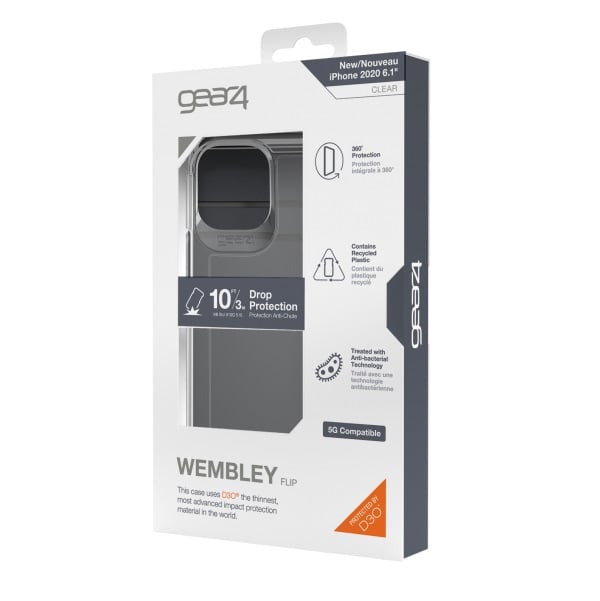 Hình ảnh Case Gear4 D3O Wembley Flip Ip12/12Pro Clear 702006041 Hình ảnh Case Gear4 D3O Wembley Flip Ip12/12Pro Clear 702006041