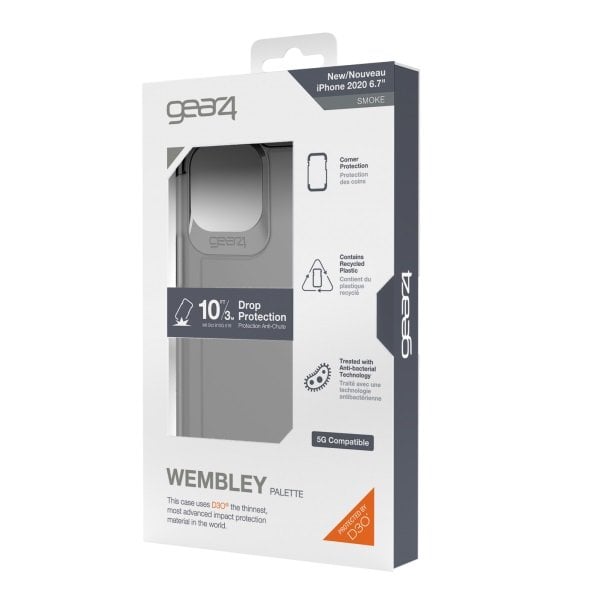 Hình ảnh Case Gear4 D3O Wpalette IP12 PRo Max Smoke 702006060 Hình ảnh Case Gear4 D3O Wpalette IP12 PRo Max Smoke 702006060