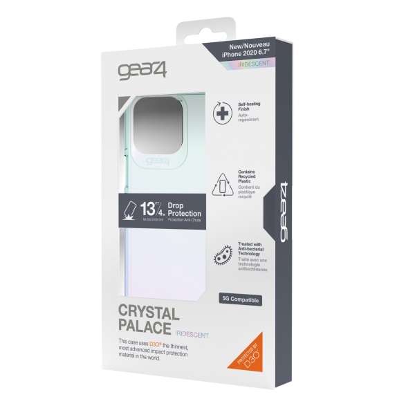 Hình ảnh Case Gear4 D3O Crystal Palace IP12 PRo Max Iridescent 702006065 Hình ảnh Case Gear4 D3O Crystal Palace IP12 PRo Max Iridescent 702006065