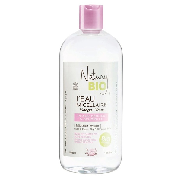 Hình ảnh Nước Tẩy Trang Cho Da Khô & Nhạy Cảm Natury Bio Micellar Water For Dry & Sensitive Skin 530ml Hình ảnh Nước Tẩy Trang Cho Da Khô & Nhạy Cảm Natury Bio Micellar Water For Dry & Sensitive Skin 530ml