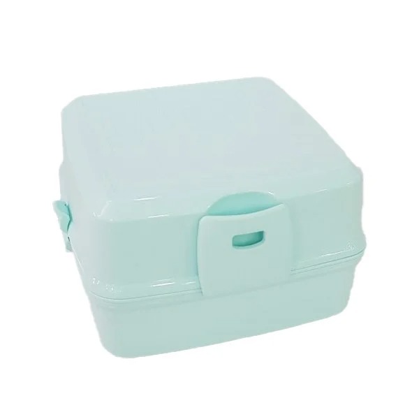 Bộ Hộp Cơm Nhựa Pp Hộp + Muỗng + Nĩa Thb603Mit