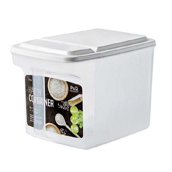Hộp Nhựa Dry Food Canister 5L Hte539 Trắng P - 1739