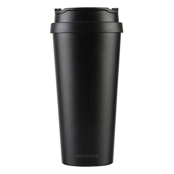 Bình Giữ Nhiệt Thép Không Gỉ Lock&Lock Clip Tumbler 540Ml Lhc4151Blk Đen