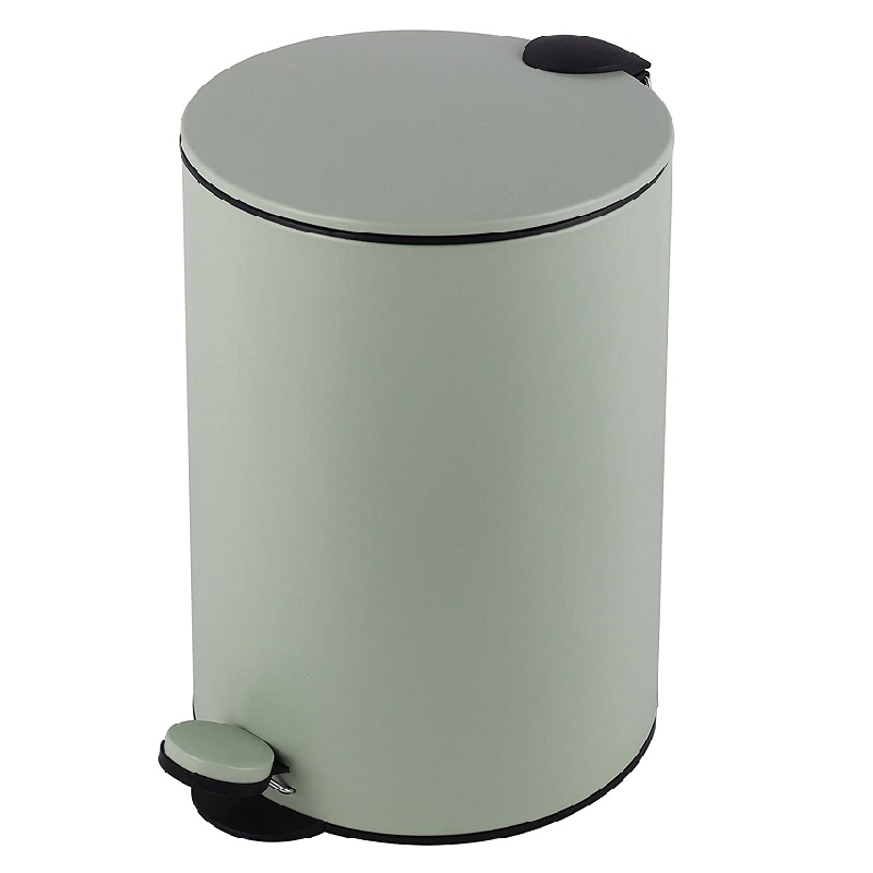 Thùng Rác Classic Đạp Chân Loại 5L Màu Xanh Lá Byp102G