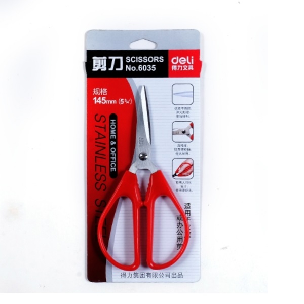Kéo Văn Phòng 145Mm 6035 (Giao Màu Ngẫu Nhiên)