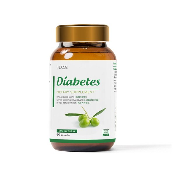 Thực Phẩm Bảo Vệ Sức Khỏe Nucos Diabetes Giảm Đường Huyết, Mỡ Trong Máu Hộp 30 Viên