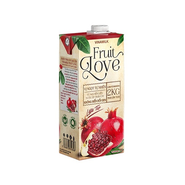 Nước Trái Cây Lựu Táo Fruit Love 1L