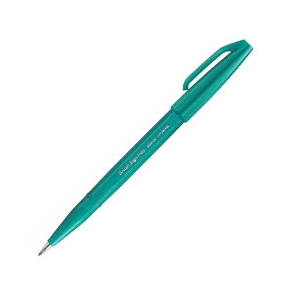 Bút Dạ, Nét Cọ - Xanh Ngọc Gs - Ses15C - D3X