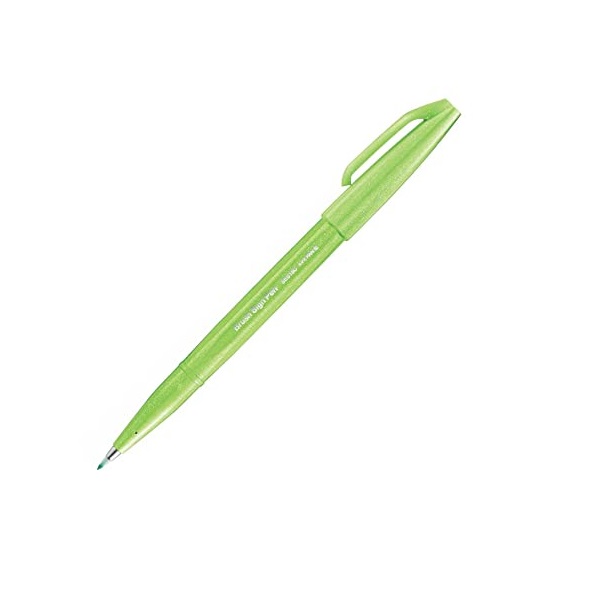 Bút Dạ, Nét Cọ - Xanh Nhạt Gs - Ses15C - Kx