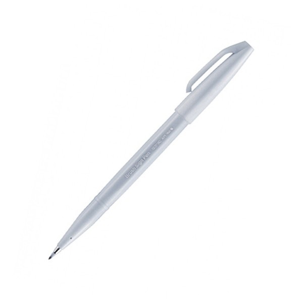 Bút Dạ, Nét Cọ - Xám Nhạt Gs - Ses15C - N2X