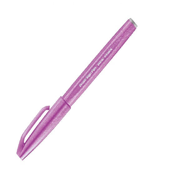 Bút Dạ, Nét Cọ - Hồng Tím Gs - Ses15C - P2X