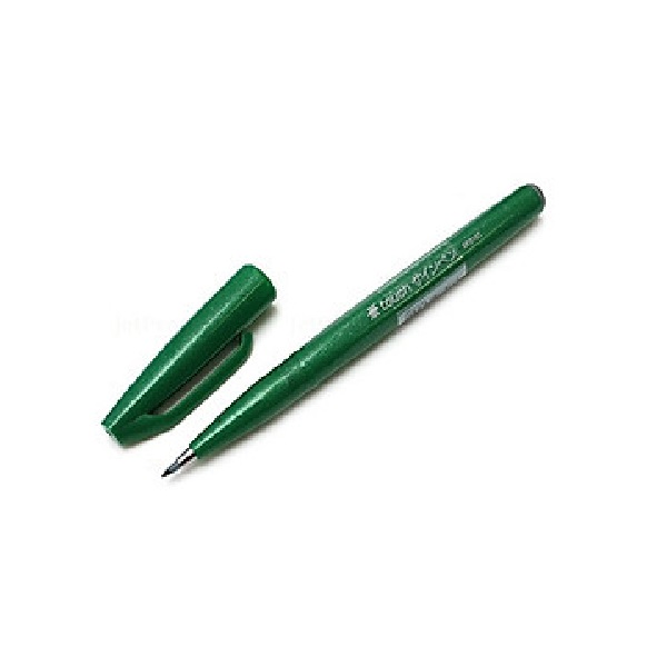 Bút Dạ, Nét Cọ - Xanh Lá Gs - Ses15C - D