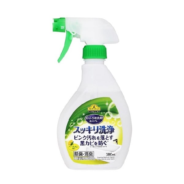 Xịt Tẩy Rửa Cho Nhà Tắm Aeon Topvalu Hương Chanh Thảo Mộc 380Ml
