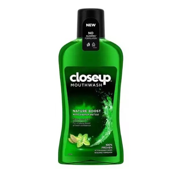 Nước Súc Miệng Close Up Nature Boost 300Ml (5871, 5873)