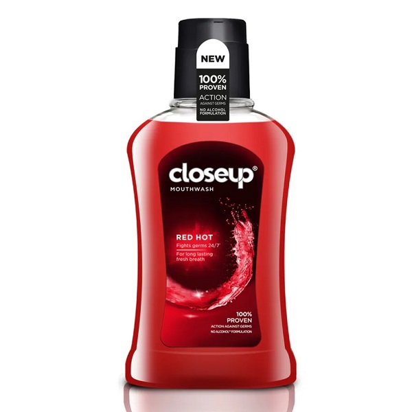 Nước Súc Miệng Close Up Red Hot 500Ml (5871, 5873)