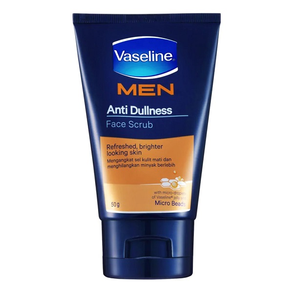 Sữa Rửa Mặt Tẩy Tế Bào Chết Vaseline Men Anti Dullness Face Scrub 50G (5871, 5873)