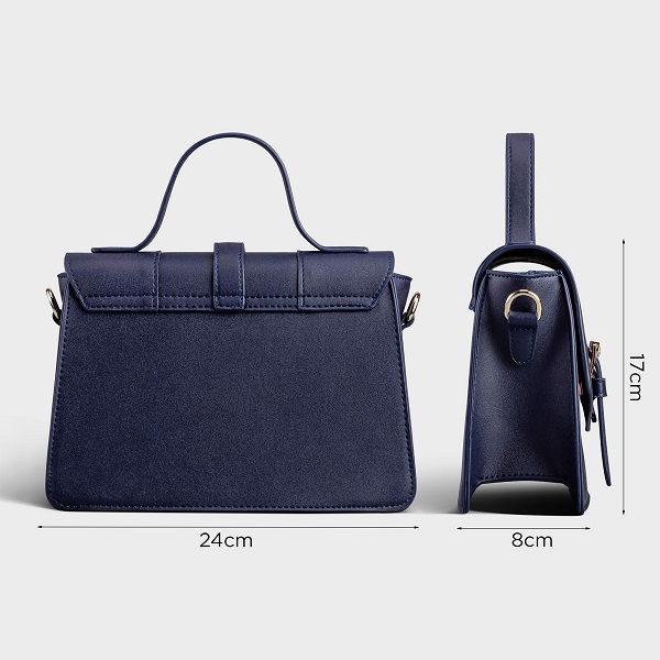 Hình ảnh Túi Đeo Chéo Thời Trang Yuumy Màu Xanh Đen YN85X (Store 5703) Hình ảnh Túi Đeo Chéo Thời Trang Yuumy Màu Xanh Đen YN85X (Store 5703)