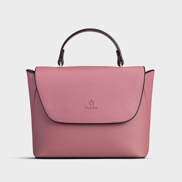 Túi Đeo Chéo Thời Trang Yuumy Màu Hồng Ruốc Yn87Hr (Store 5703)