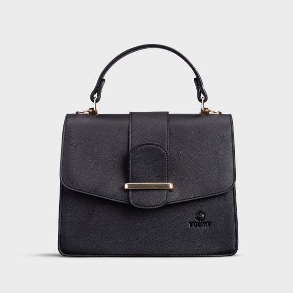 Hình ảnh Túi Đeo Chéo Thời Trang Yuumy Màu Đen YN88D (Store 5703) Hình ảnh Túi Đeo Chéo Thời Trang Yuumy Màu Đen YN88D (Store 5703)