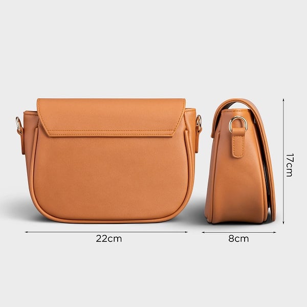Hình ảnh Túi Đeo Chéo Thời Trang Yuumy Màu Bò YN89B (Store 5703) Hình ảnh Túi Đeo Chéo Thời Trang Yuumy Màu Bò YN89B (Store 5703)