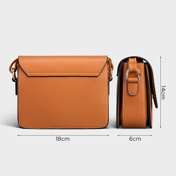 Hình ảnh Túi Đeo Chéo Thời Trang Yuumy Màu Bò YN90B (Store 5703) Hình ảnh Túi Đeo Chéo Thời Trang Yuumy Màu Bò YN90B (Store 5703)