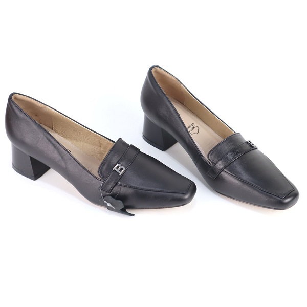 Hình ảnh Giày Cao Gót Da Thật 5cm Mũi Vuông Misho Cillie Màu Đen 1025 (Store 5703) Hình ảnh Giày Cao Gót Da Thật 5cm Mũi Vuông Misho Cillie Màu Đen 1025 (Store 5703)