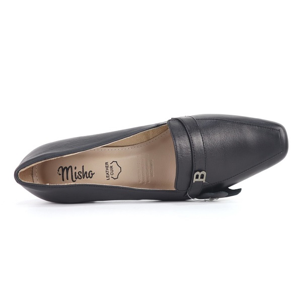 Hình ảnh Giày Cao Gót Da Thật 5cm Mũi Vuông Misho Cillie Màu Đen 1025 (Store 5703) Hình ảnh Giày Cao Gót Da Thật 5cm Mũi Vuông Misho Cillie Màu Đen 1025 (Store 5703)
