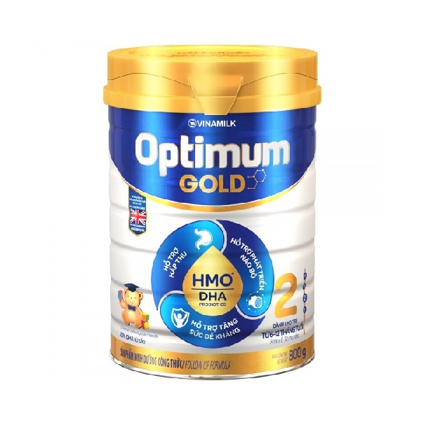 Sữa Bột Optimum Gold 2 Hộp Thiếc 800G (6 - 12 Tháng Tuổi)